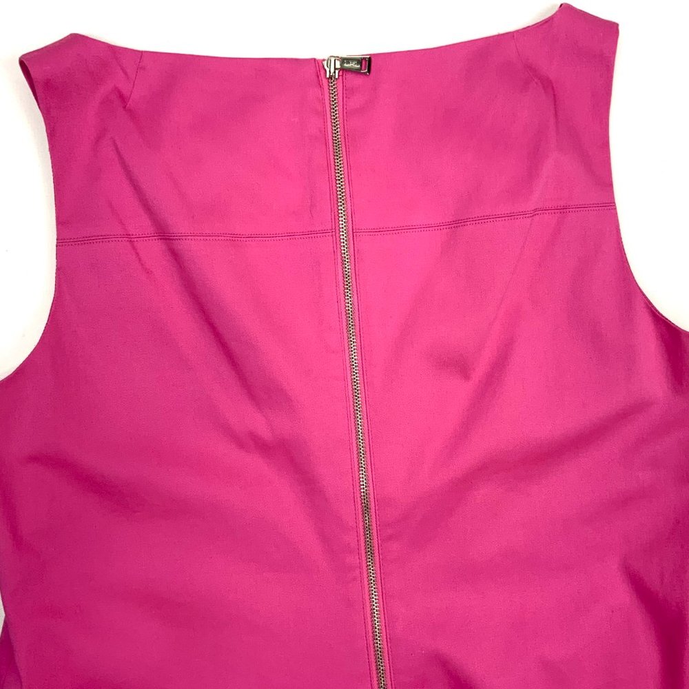 Lauren Ralph Lauren Charlotte Pink Sleeveless Shift Dress Size 14 - Picture 14 of 16